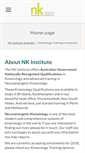 Mobile Screenshot of nkinstitute.com.au